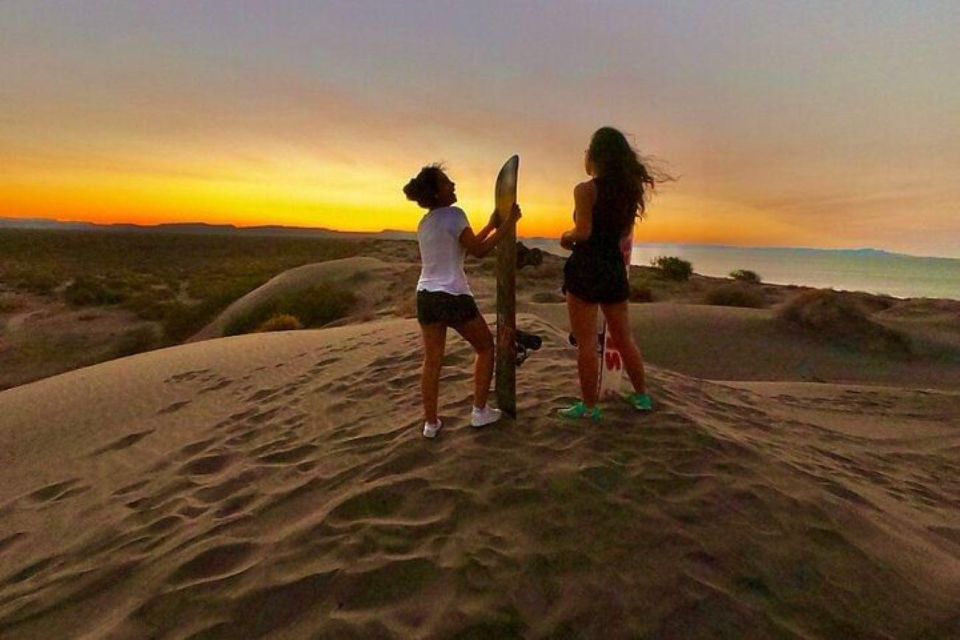 La Paz: Sunset Sandboarding at La Paz Dunes Tour - Scheduling Information