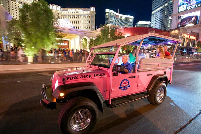 Las Vegas City Lights Night Tour by Jeep - Common questions