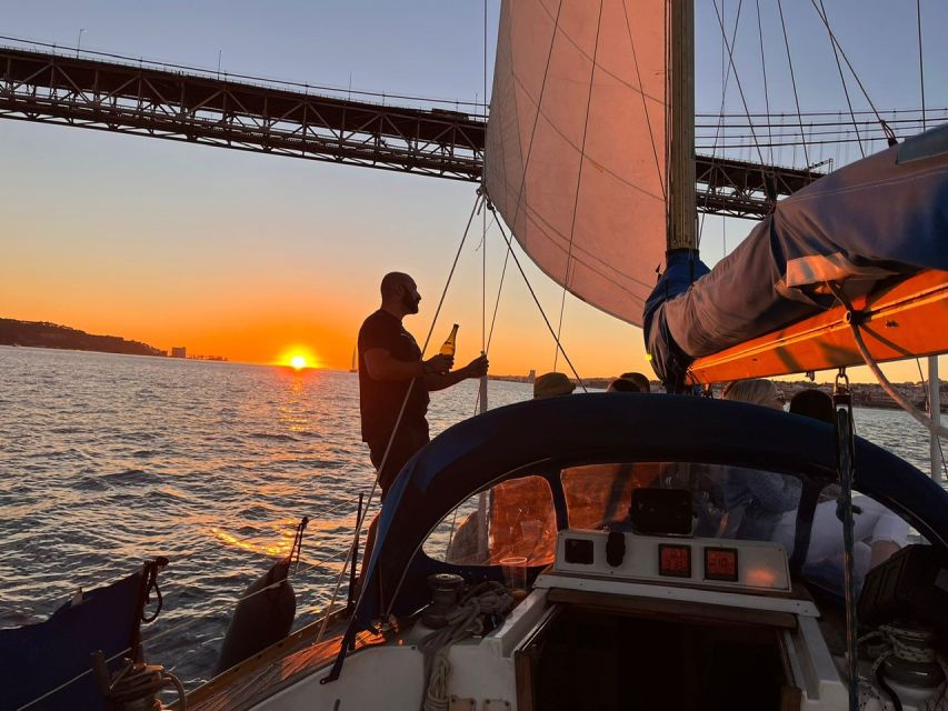 Lisbon: Sailboat Sunset Tour With a Drink - Additional Details