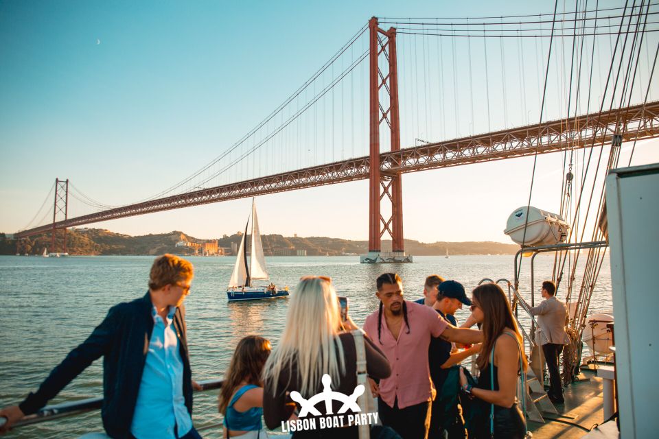 Lisbon: Sunset Boat Party With 2 Drinks and Free Club Entry - Additional Information