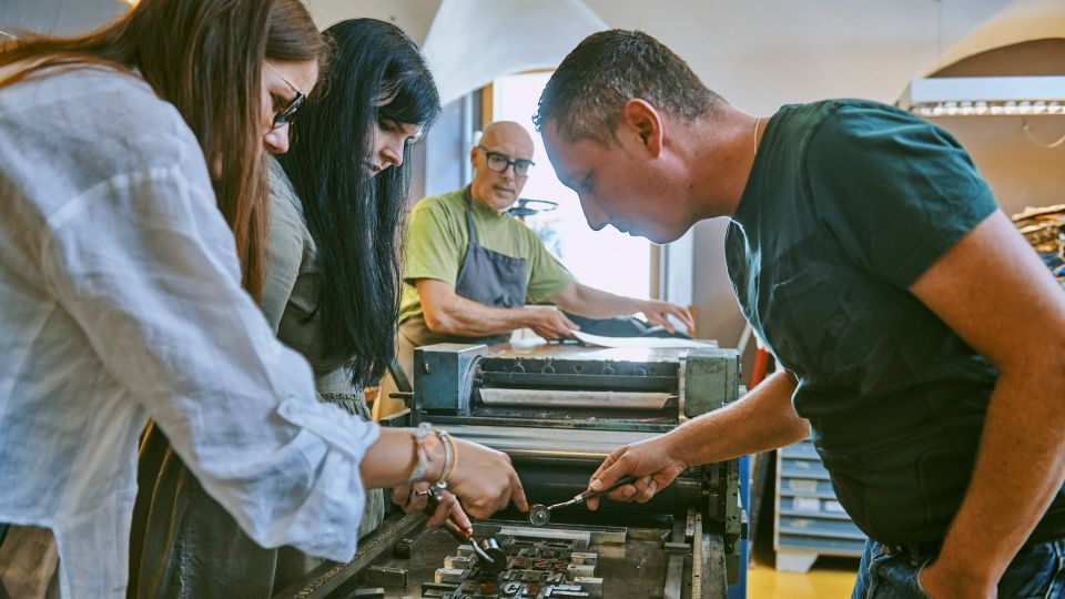 Ljubljana: Print a Poster in an Old Print Shop - Location Insights