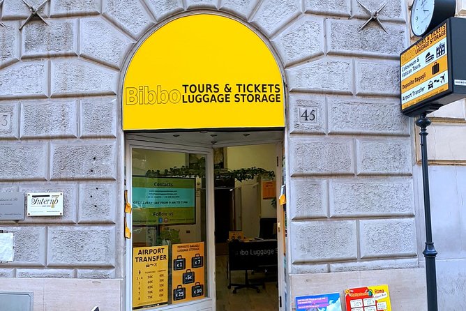 Luggage Storage in Rome City Center - Directions