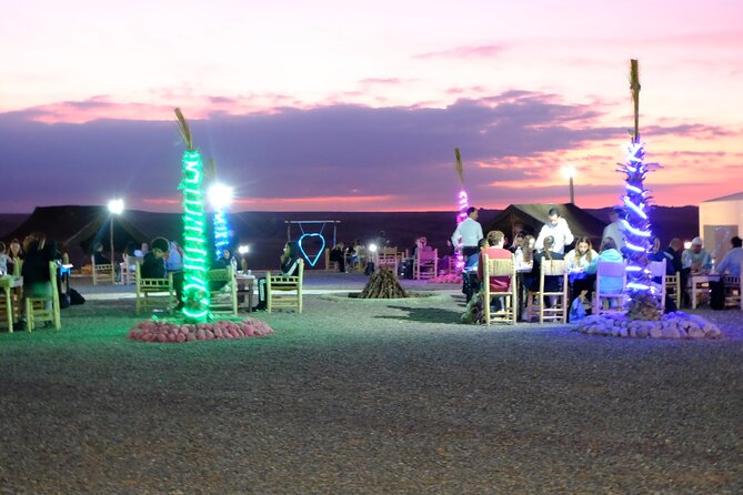 Magical Dinner in Agafay Desert Sunset With Camel Ride - Logistics and Cancellation Policy