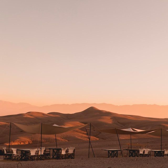 Magical Dinner in Agafay Desert Under the Stars & Camel Rid - Service Details