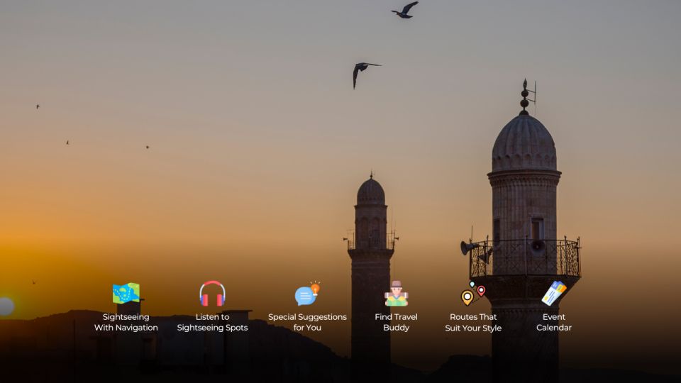 Mardin: 5 Times Prayer With GeziBilen Digital Audio Guide - Route Information