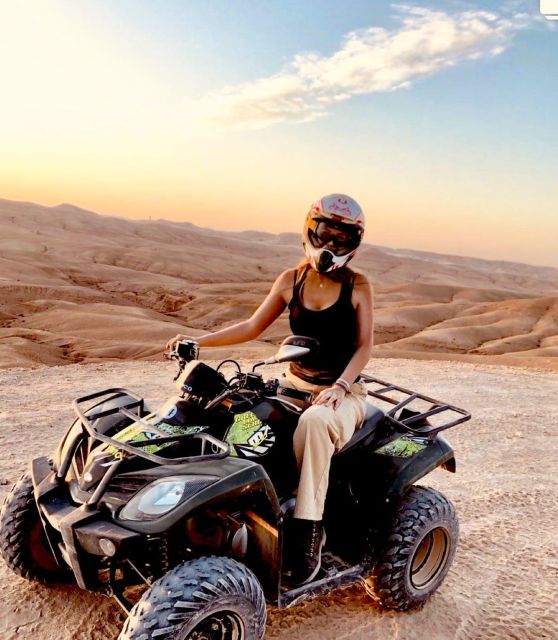 Marrakech: Agafay Desert Quad Bike, Camel Ride, and Dinner - Common questions