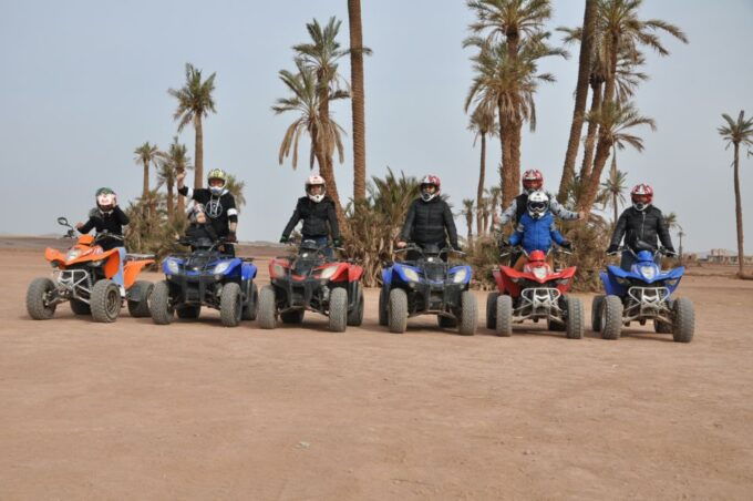 Marrakech: Palm Grove and Jbilat Desert Quad Bike Tour - Location Details and Pickup Information