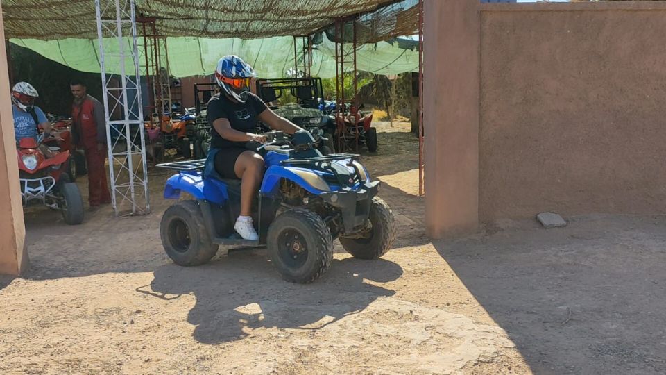 Marrakech: Palmeraie Quad Bike & Traditional Moroccan Spa - Detailed Itinerary