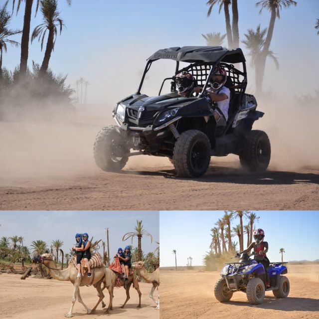 Marrakech:Activities Quad Bik/Buggy/Camel at the Palm Grove - Common questions