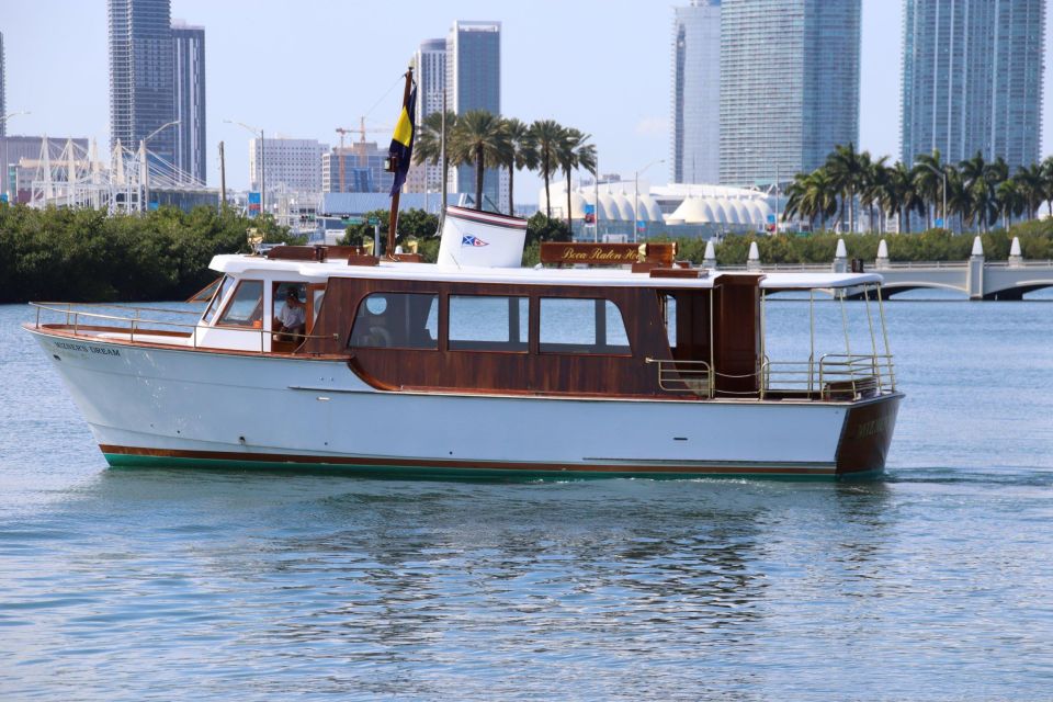 Miami: History of Miami Vintage Yacht Cruise - Location and Additional Details