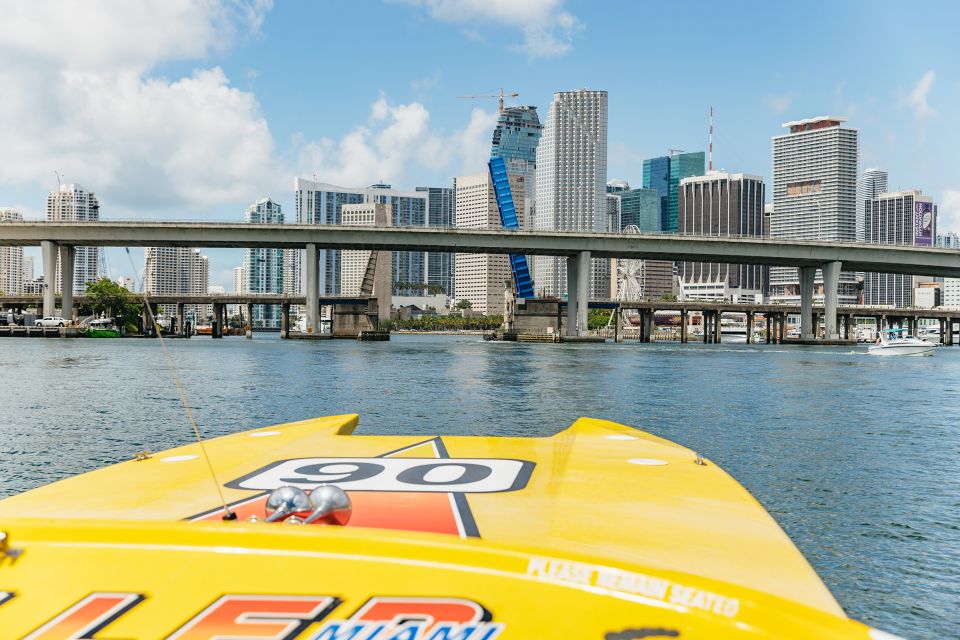 Miami: Sightseeing Speedboat Tour - Important Information