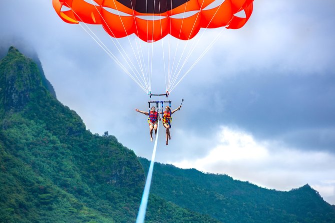 Moorea Parasailing Experience - Double Flight - Common questions