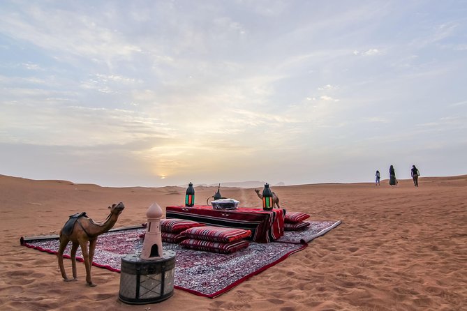 Morning Dubai Desert Safari With Camel Ride & Sand Boarding - Sandboarding