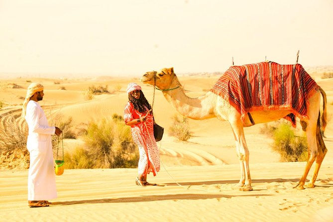 Morning Red Dunes Desert by Quad Bike, Dune Bashing, Camel Ride & Sandboarding - Pricing Details