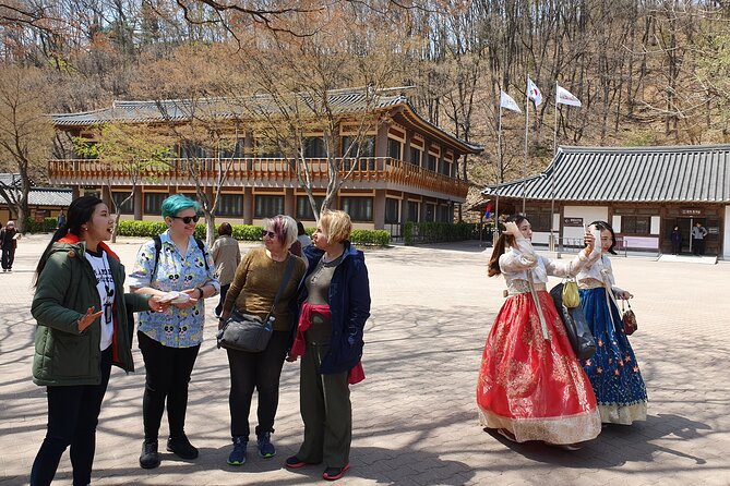 N Seoul Tower, Bukchon and Korean Folk Village Full Day Tour - Itinerary Details