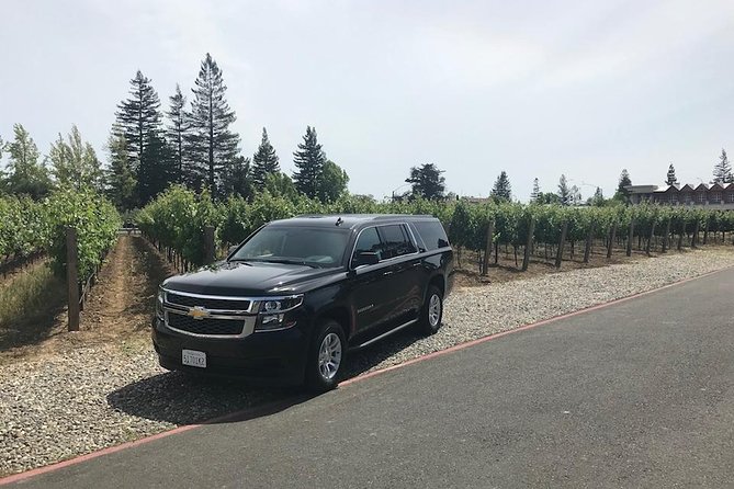 Napa Valley Wine Tour Planning and Transportation SUV up to 6 People - Additional Information