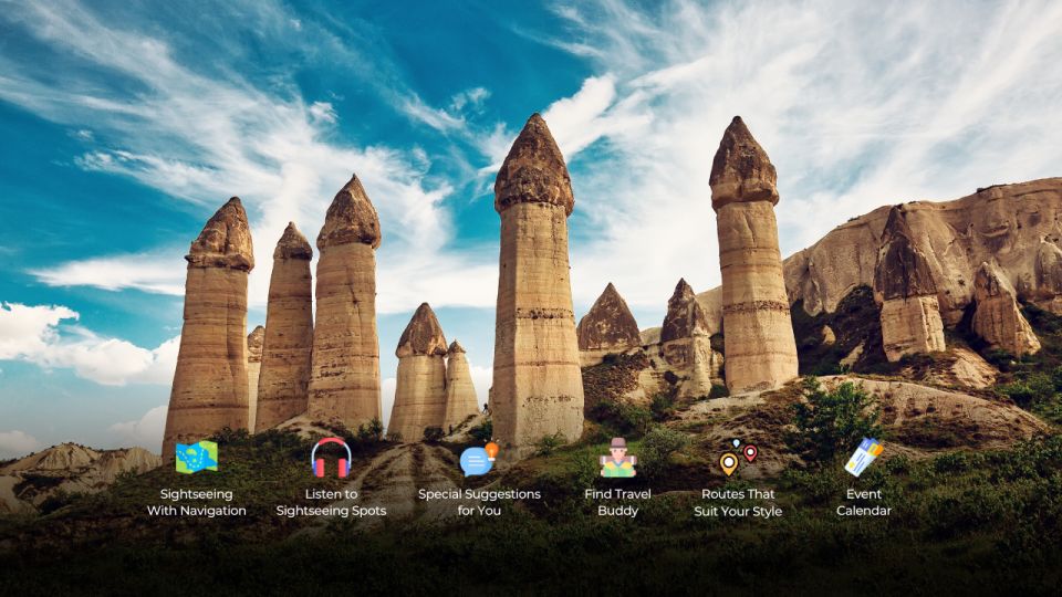 Nevşehir: Fabulous Views With GeziBilen Digital Guide - Interactive App Navigation