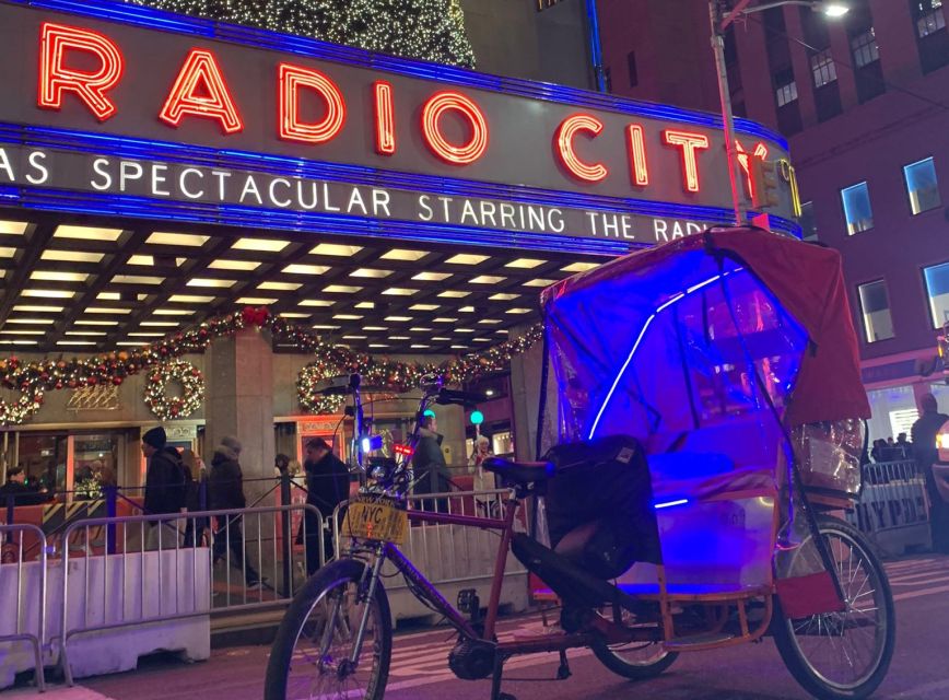 New York City: Guided Christmas Lights Private Pedicab Tour - Meeting Point