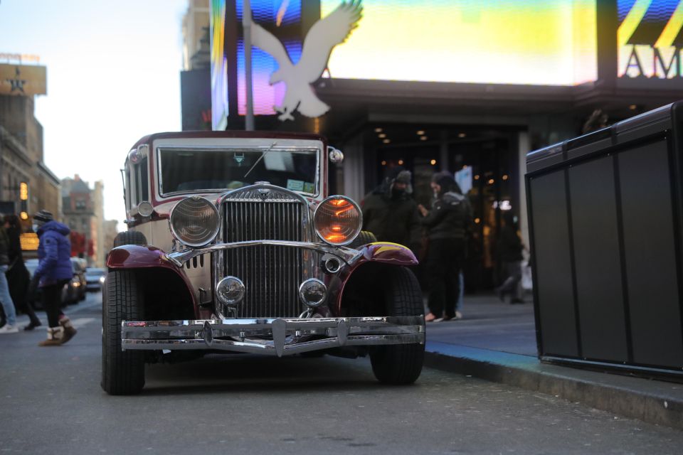NYC: Speakeasies of Manhattan Tour in a Classic Car - Logistics and Booking
