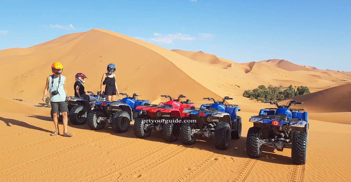 One Hour Sahara Desert ATV Quad Biking Tour - Safety Equipment Provided