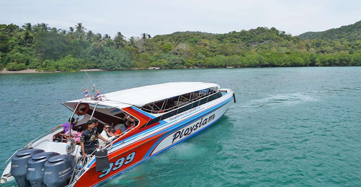 One Way Speedboat Ticket Pakbara Pier to Koh Lipe - Low Season Schedule