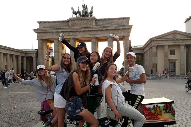 Party Bike & Beer Bike Sightseeing Berlin - Incl. Pick-Up - Max. 12 People - Confirmation and Refunds