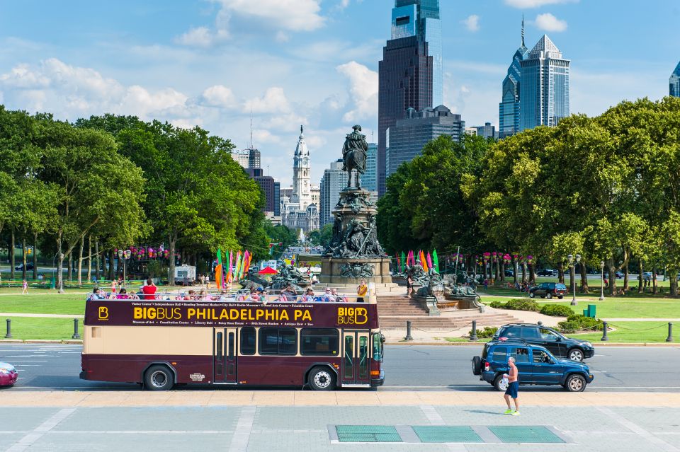 Philadelphia: Double-Decker Sightseeing Bus Tour - Common questions