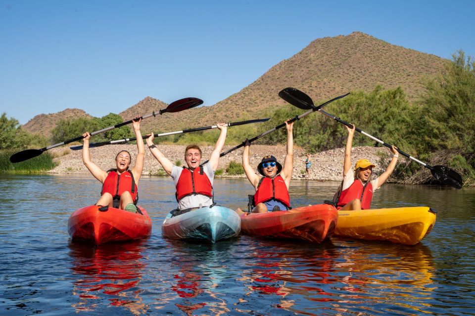 Phoenix: Red Mountain Self-Guided Paddle on Lower Salt River - Common questions