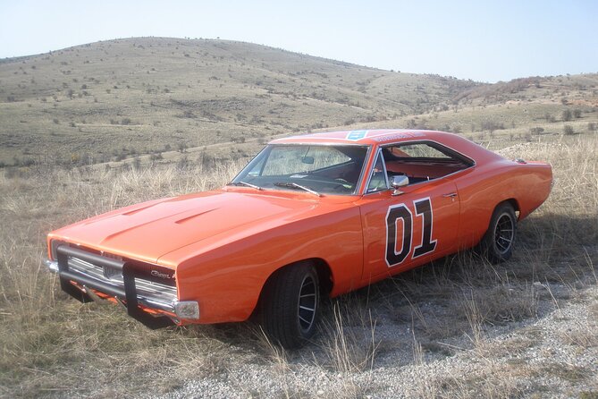 Photo Shoot With Legendary General Lee Movie Car in Athens Greece - Capturing the Iconic Car in Action