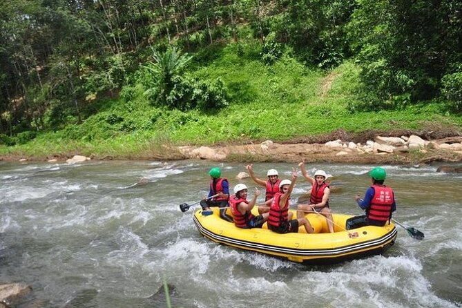 Phuket-Phang Nga: White Water Rafting 7 Km.-Zipline-Atv-Lunch