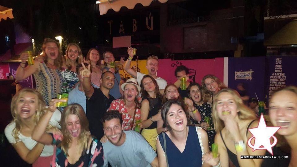 Playa Del Carmen All-You Can Drink Club/Bar Tour - Booking Information
