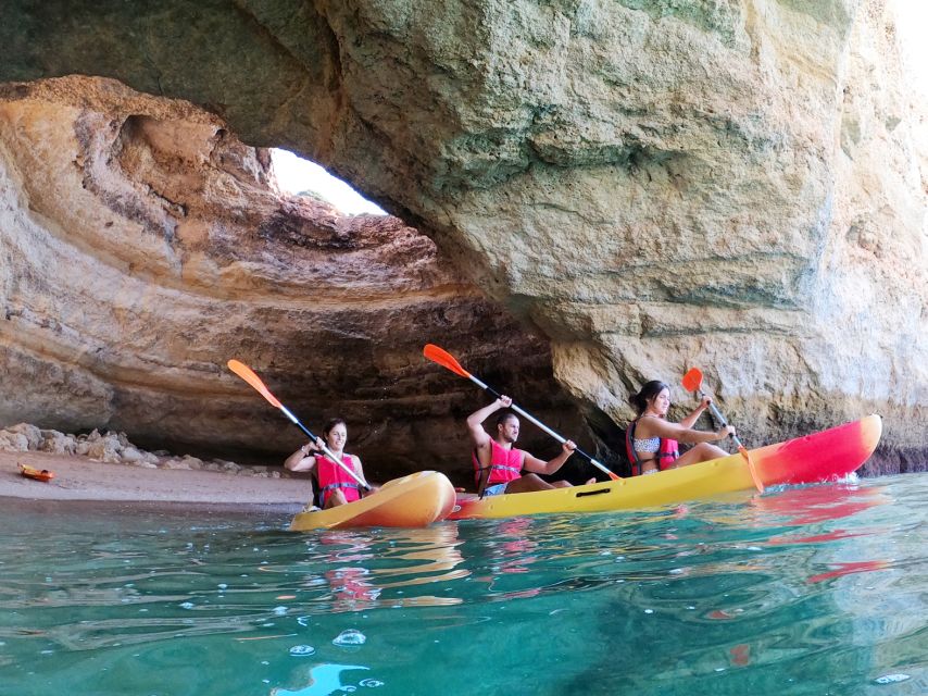 Portimão: Benagil Caves Speedboat and Kayak Guided Tour - Reservation and Reviews