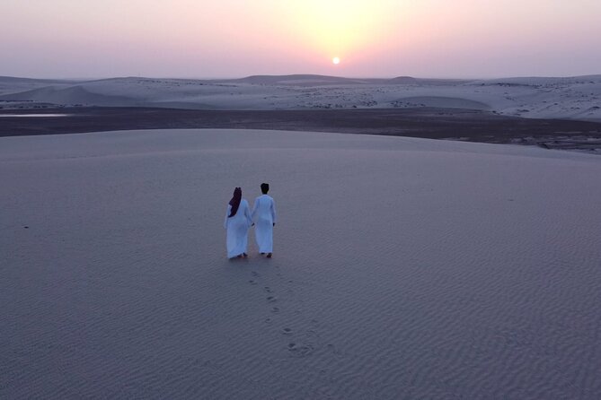 Premium Sunset Safari Tour From Doha: Sealine, Sand Dunes, and Beach - Tour Highlights and Inclusions