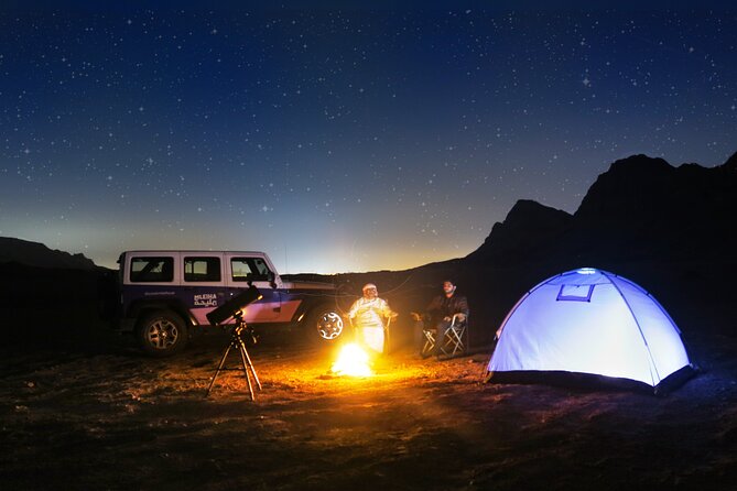 Private 4x4 Mleiha Desert Safari With Stargazing and Dinner - Stargazing Experience