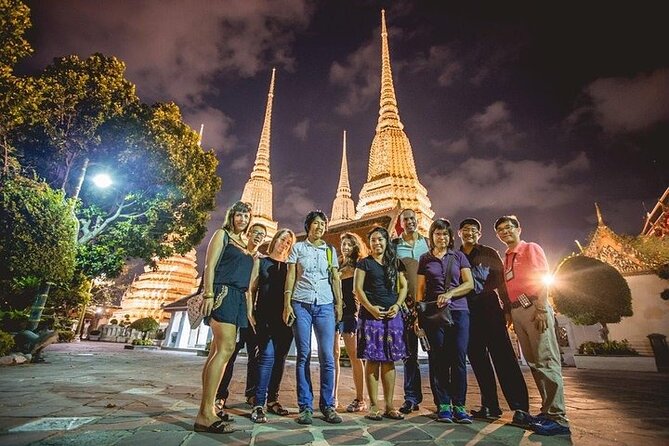 Private Bangkok Night City Tour by Tuk-Tuk With Thai Food - Itinerary Overview