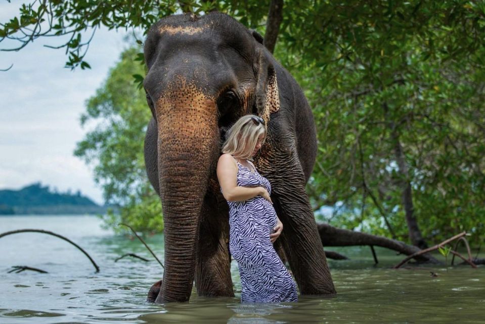 Private Beach With Bathing and Take Care Elephant - Supporting Elephant Conservation Efforts