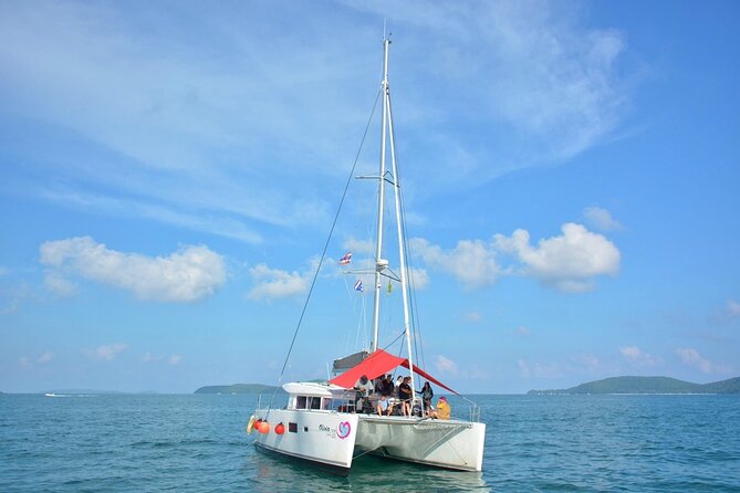 Private Catamaran Yacht to Maiton and Coral With Sunset Cruise - Booking Process