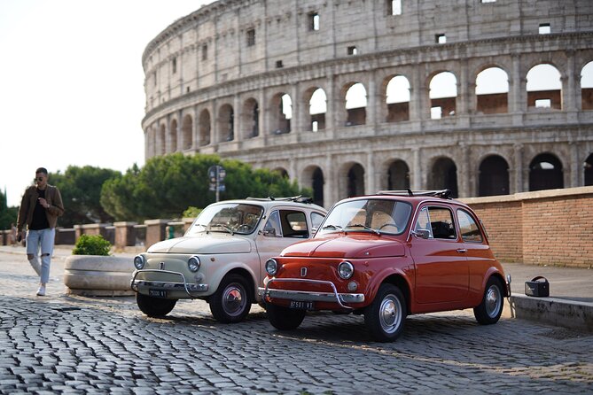 Private Fiat 500 Retro Car Tour With Professional Photoshoot - Booking Details