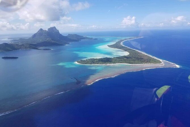Private Flight, in a Light Plane Over the Polynesian Motus From Raiatea - Route Directions and Highlights