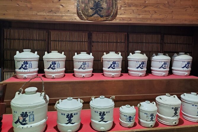Private Full-Day Okunoshima and Hiroshima Sake Breweries Tour - Sake Brewery Visits