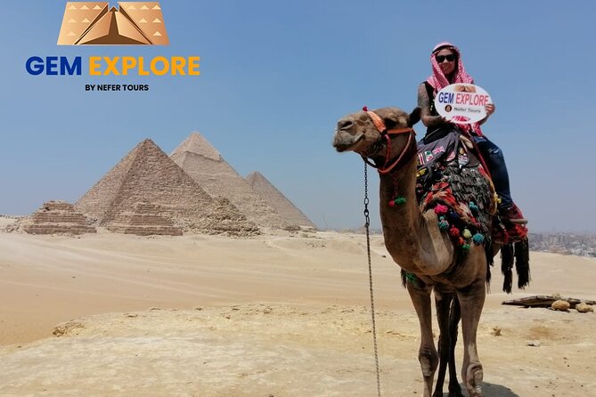 Private Guided Tour Giza Pyramids ,Sphinx , Saqqara and Memphis - Giza Pyramids Exploration