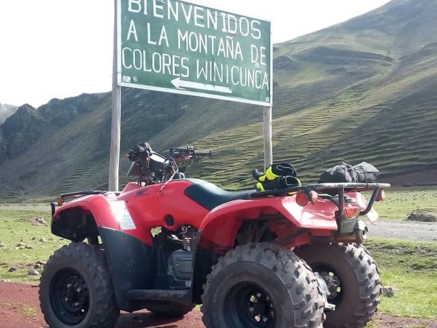 Private Service Visit Rainbow Mountain on ATVs Lunch - Last Words