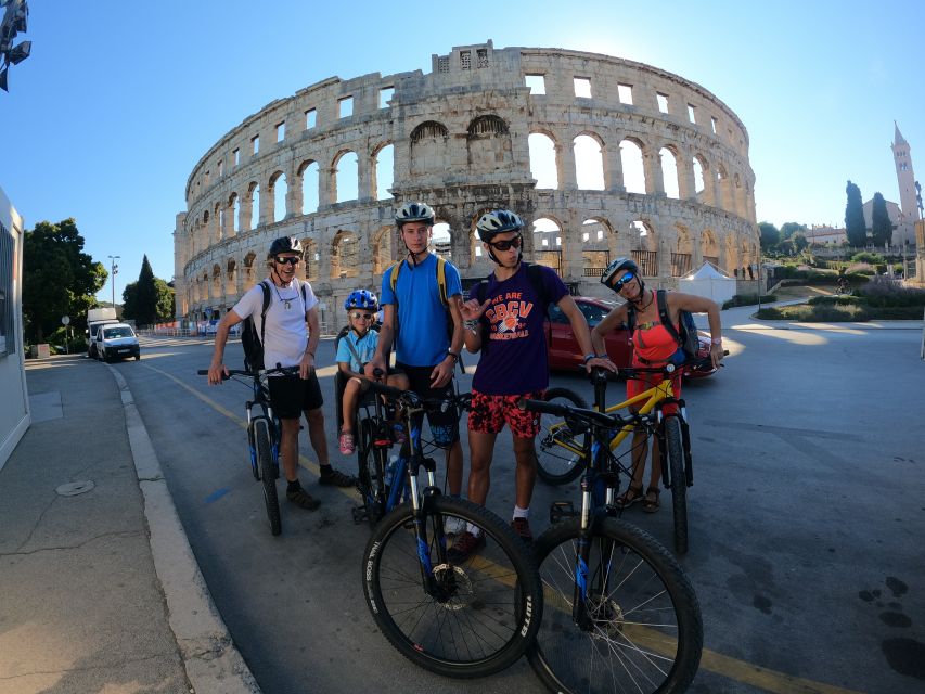 Pula: Bike Tour of Ancient Pula & Aquatic Adventures - Inclusions