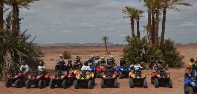 Quad Bike In Marrakech Palmeraie. - Return Journey Arrangements