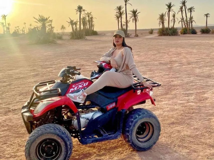 Quad Biking and Camel Ride in the Palm Grove - Camel Ride and Desert Exploration