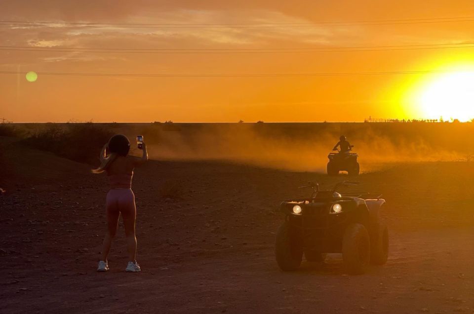 Quad Biking Sunset in Marrakech With Moroccan Tea - Common questions
