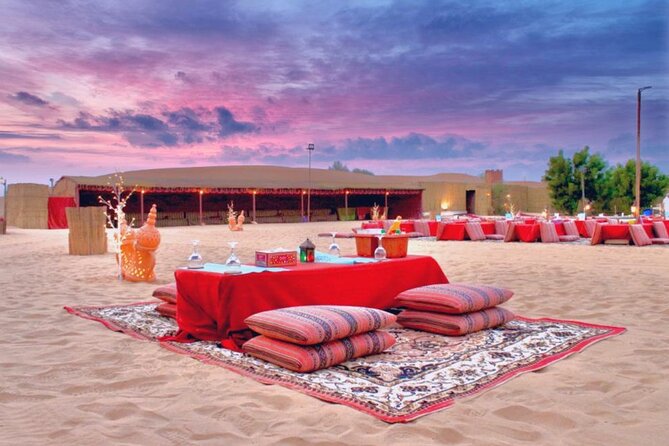 Red Dune Evening Desert Safari With Sandbashing and BBQ Dinner - Evening Entertainment at the Desert Camp