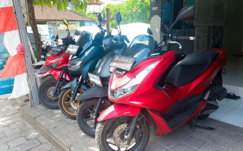 Rental Scooter or Motorbike In Bali Free Local Sim Card - Convenient Scooter Delivery Service