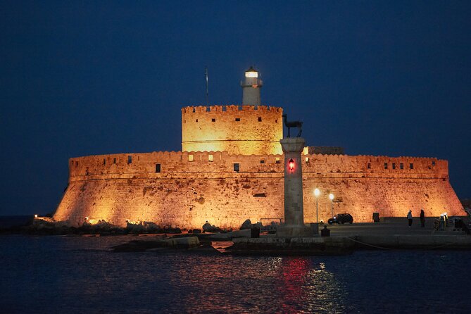 Rhodes by Night With Dinner and Boat Cruise - Laterna - What to Expect