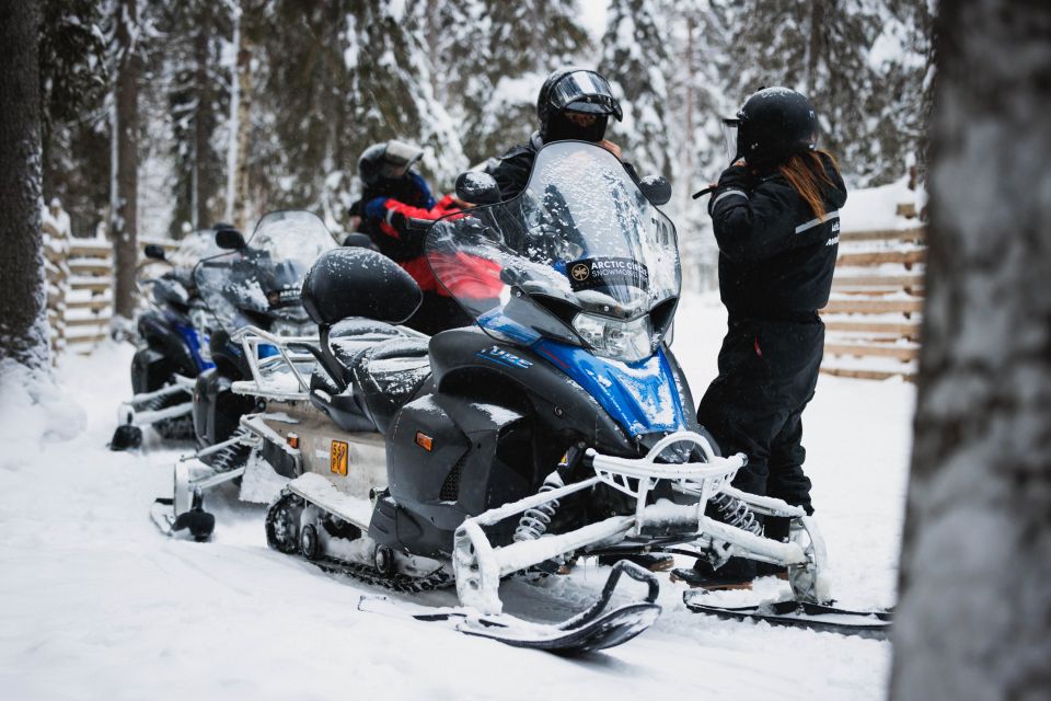 Rovaniemi: Arctic Circle Highlights by Snowmobile - Exploration of the Arctic Circle